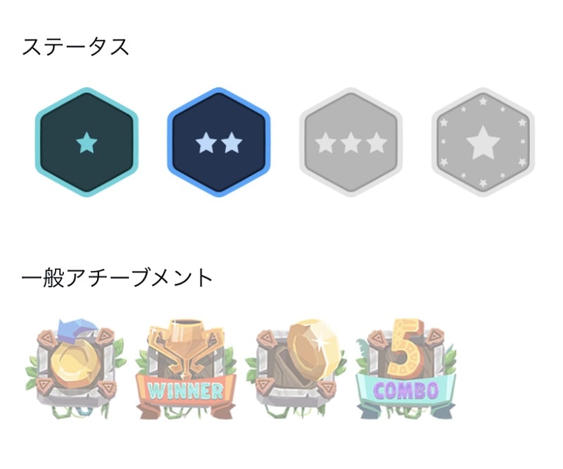 コンクエスタドールのアチーブメント(クエスト)ボーナス